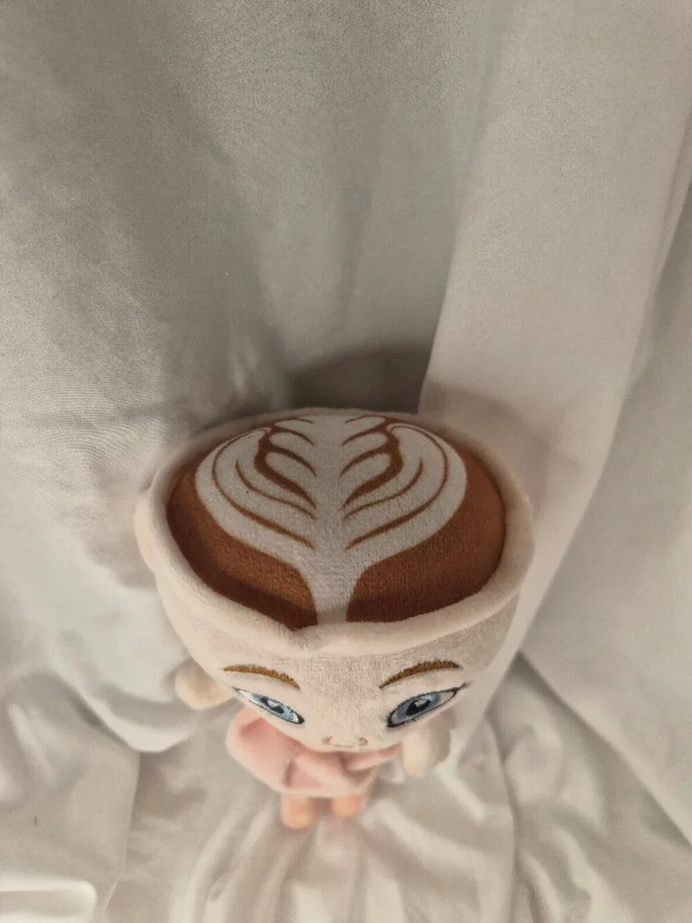Ballerina Cappuccina Plush - Viral Meme Stuffed Toy - Coffee Cup Ballerina Doll